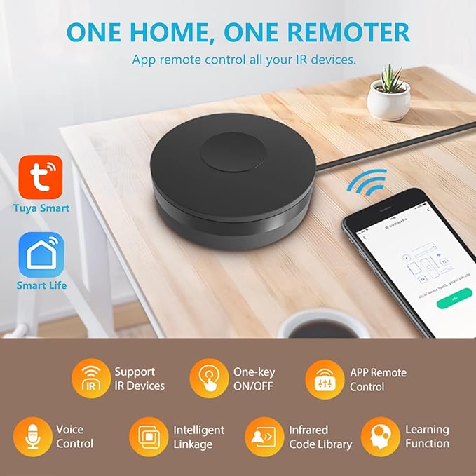 SENCKIT WiFi Smart Remote Controller Smart Home IR Universal Remote Blaster - Image 6