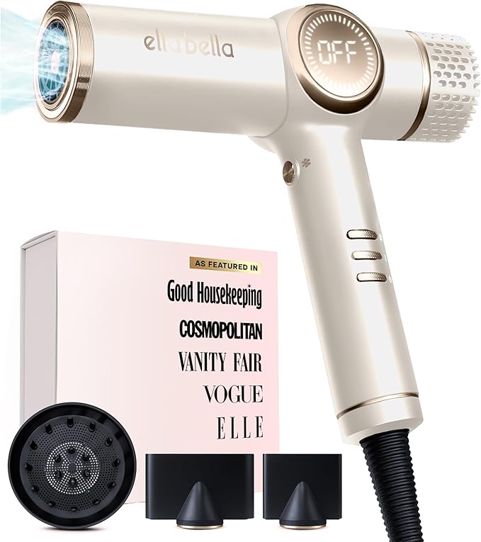 ELLA BELLA® Professional Ionic Hair Dryer by ellabella