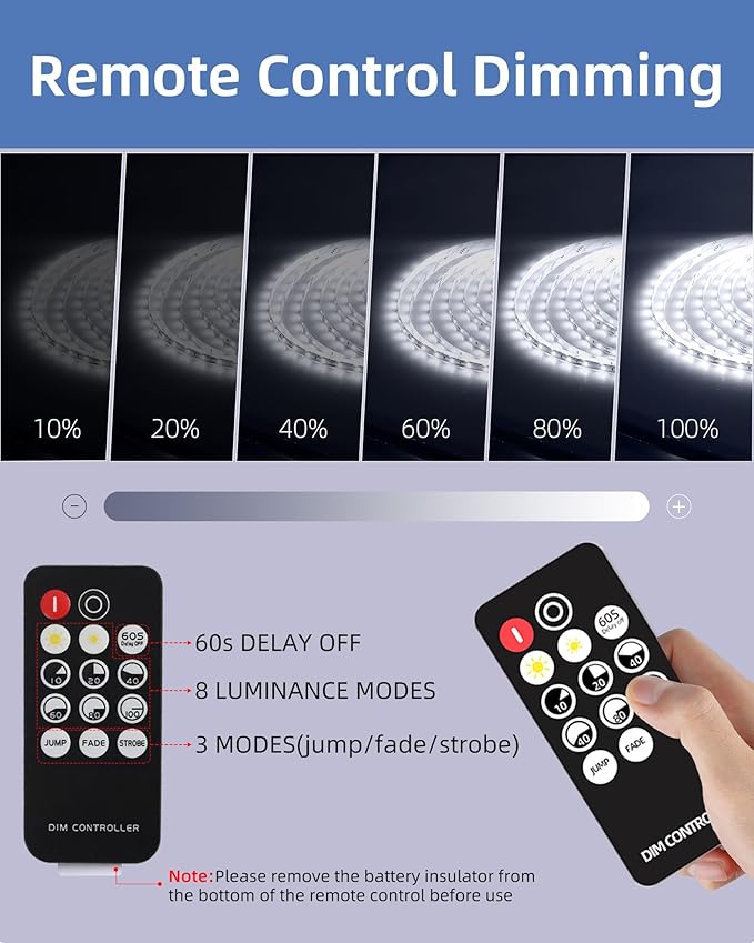 JNGMAIR 20ft LED Strip Lights - Image 3