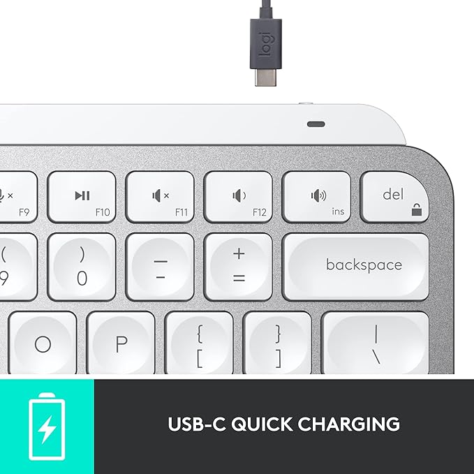 Logitech MX Keys Mini Minimalist Wireless Illuminated Keyboard, Compatible - Image 9