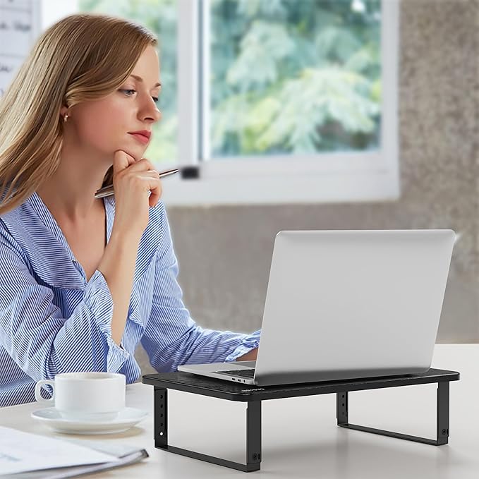 BESIGN MS01 Monitor Stand Riser, Height Adjustable Laptop Stand, Computer - Image 5