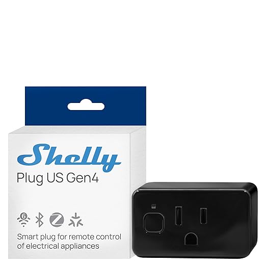 Shelly Smart Plug, Matter Outlet by Shelly