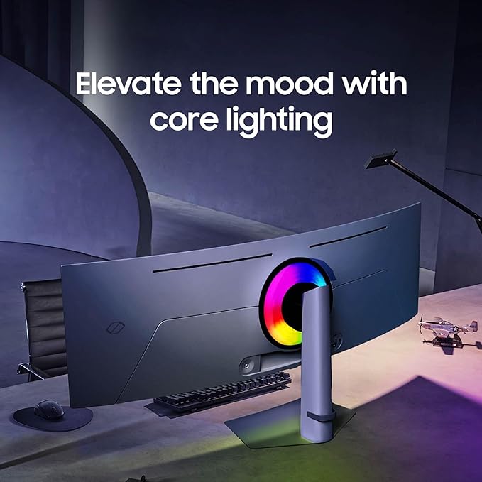 Samsung 49" Odyssey OLED Series Curved Gaming Monitor w QD-OLED, G-Sync - Image 7