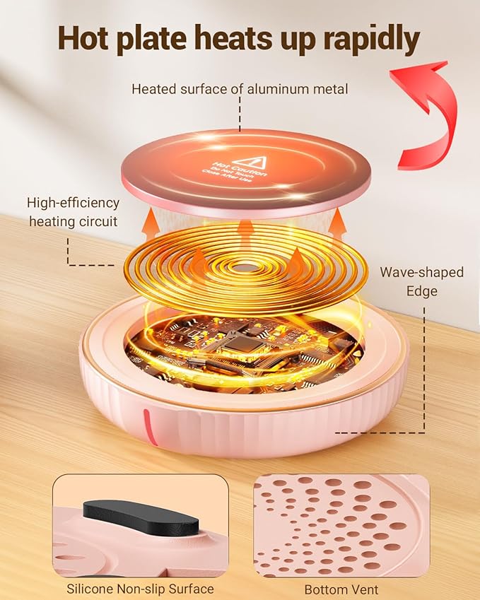 HouseGem Large Candle Warmer Plate - Image 3
