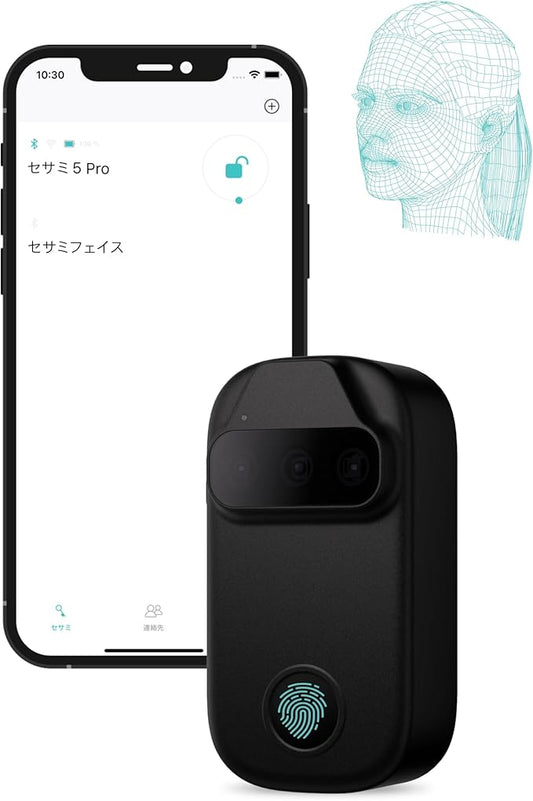 CANDY HOUSE Sesame Face, Smart Lock, Biometric Face & Palm Recognition by CANDYHOUSE