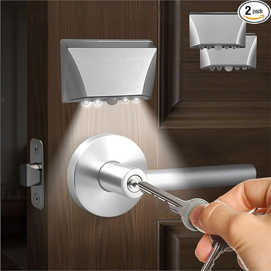 RADIXIUM Silver 2 Pack Motion Sensor Keyhole Light by Unknown
