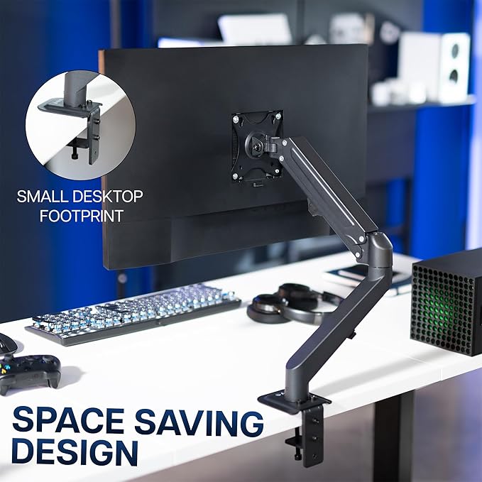 VIVO Heavy Duty Single Monitor Tension Arm - Image 8