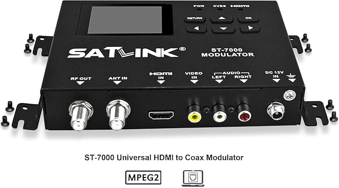 SatLink ST-7000 HDMI to RF Digital Modulator/Encoder Delivers 1080p HDMI Video - Image 2