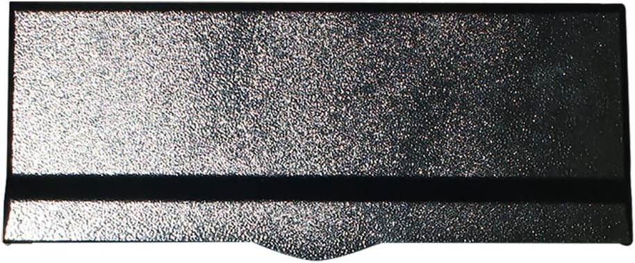 LM6-BLK Letter Plate for Liberty Chute, Black