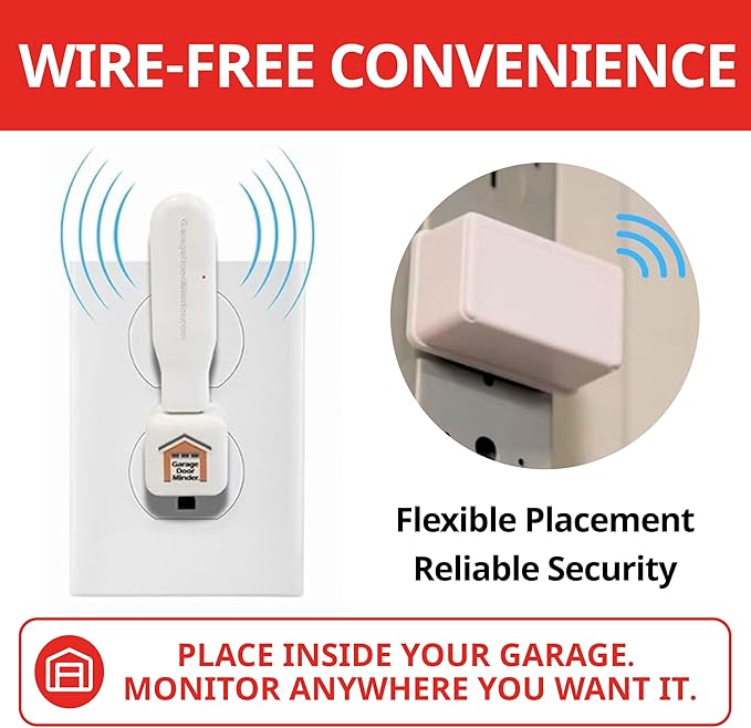 Garage Door Minder® Version II. 100% Wireless. Installs in Two Minutes! No - Image 4