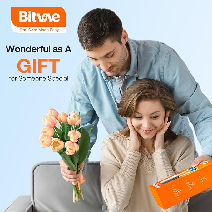 Bitvae Rotating Electric Toothbrush 2 Packs - Image 6