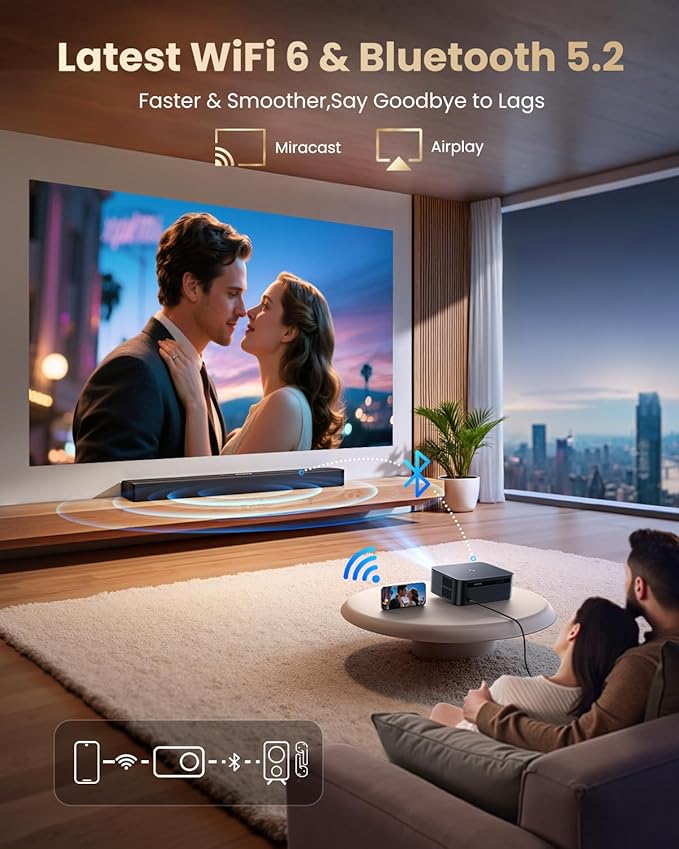【Official Google TV/4K Supported 】Smart Projector - Image 6