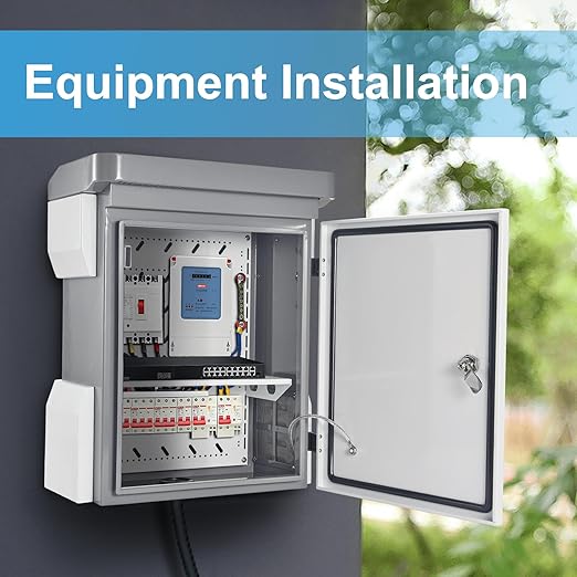 Outdoor Electrical Box, Cold-Rolled Steel Plate, Aluminum Alloy Back Beam - Image 5