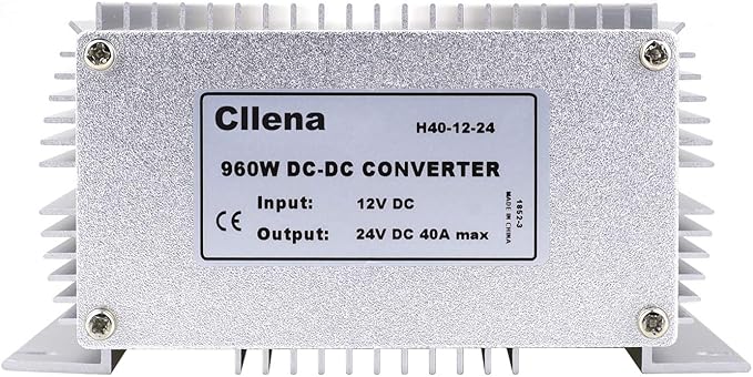 Cllena Waterproof DC/DC 12V to 24V Boost Converter 40A 960W Step Up Voltage - Image 6