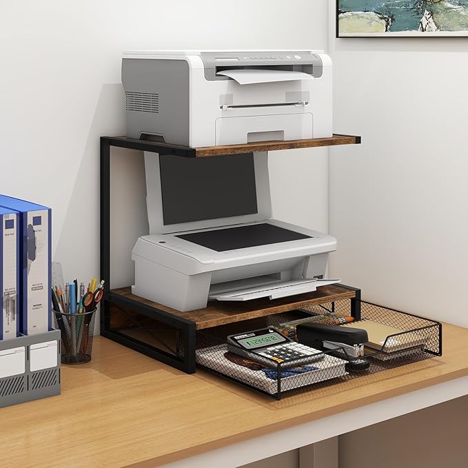 ELITEROO 2-Tier Desktop Printer Stand - Image 7