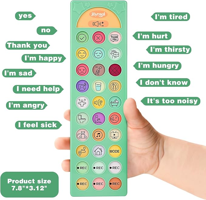 Joyreal AAC Device for Autism, Non Verbal Communication Tools for Speech - Image 7