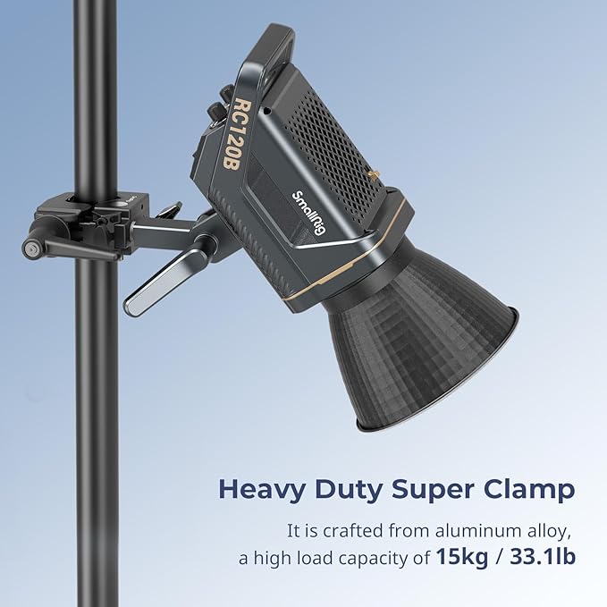 SmallRig Super Clamp Kit 2-Pack, Heavy Duty Max Load 33lb /15kg, - Image 2