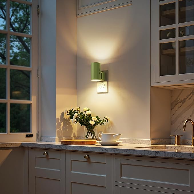 Briignite Night Lights Plug into Wall, Modern LED Night Light Plug in, Dusk to - Image 5