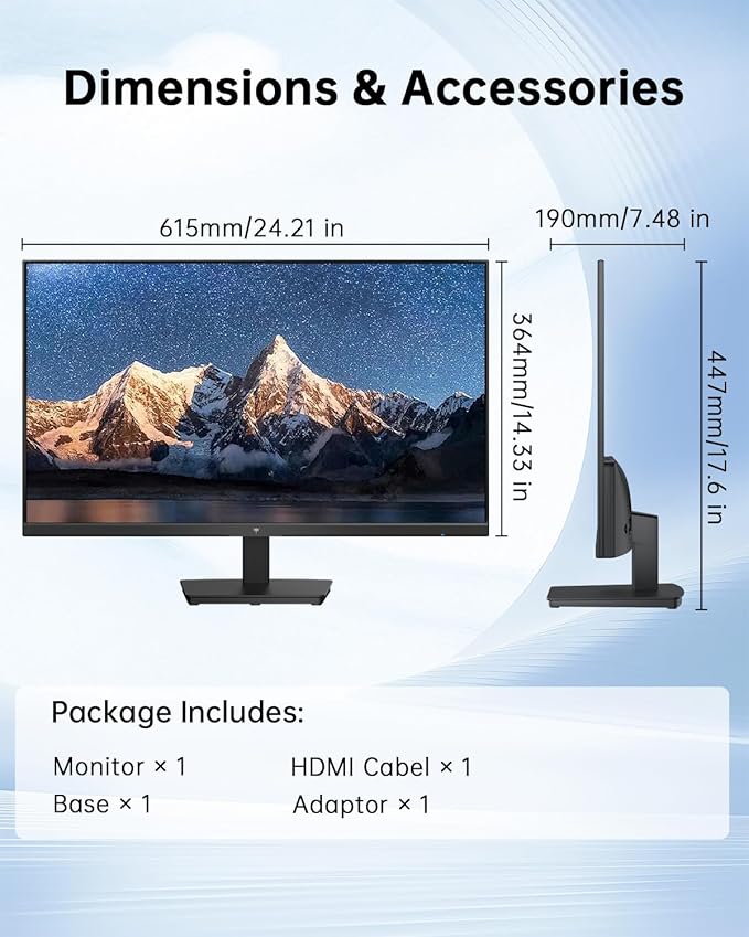 KTC 27 Inch Computer Monitor - Image 8