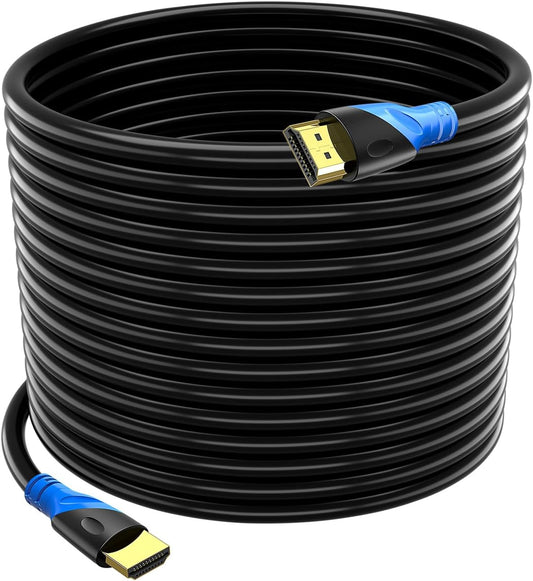 4K HDMI 75 FT Cable Ultra High Speed Gold Plated Connectors, Ethernet HDMI Cord