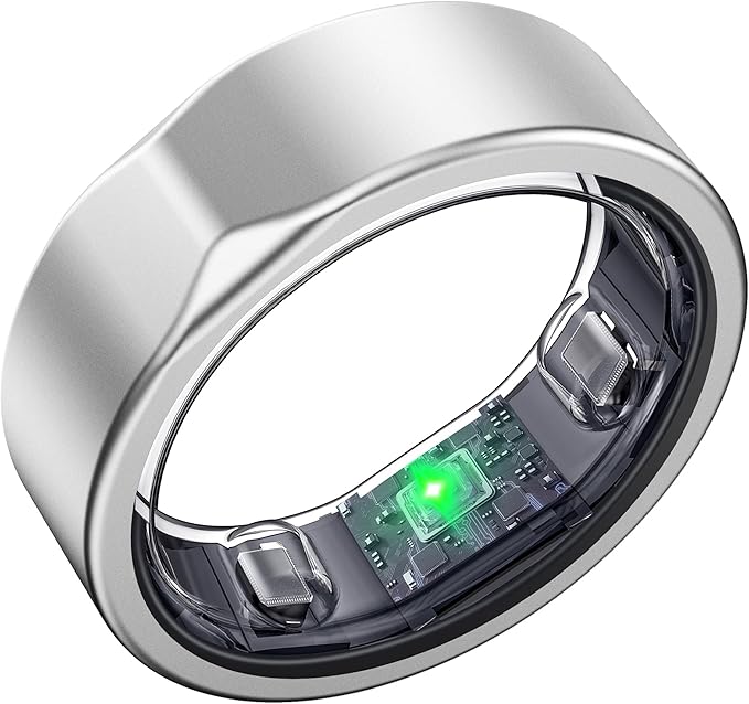 Smart Ring for Women Men, Valentine's Day Gifts, Minimalist Fitness Ring by Unknown