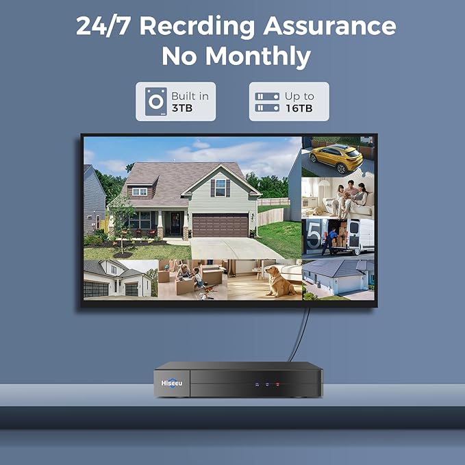 Hiseeu 4K Wired Security Camera System - Image 6