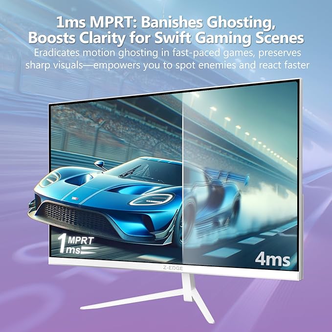 Z-Edge 24 inch 240Hz 165Hz Gaming Monitor, FHD 1080p, MPRT 1ms, IPS Monitor - Image 3