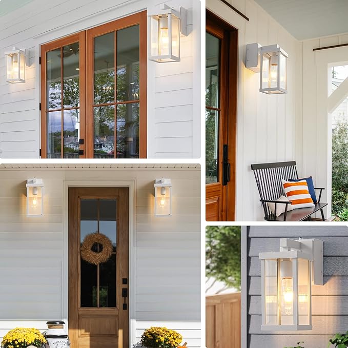 JOKAONOTL Dusk to Dawn Porch Lights - Image 7