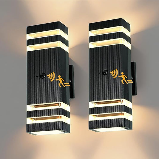 iYogaled Dusk to Dawn Motion Sensor Porch Light by iYogaled