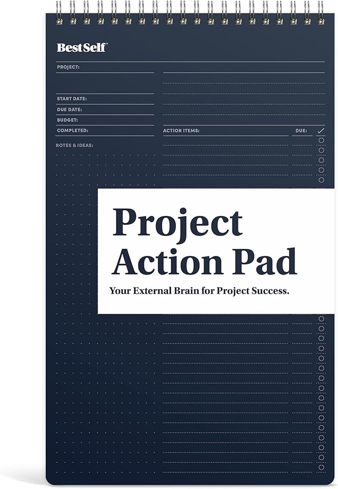 BestSelf Project Action Pad by BestSelfCo