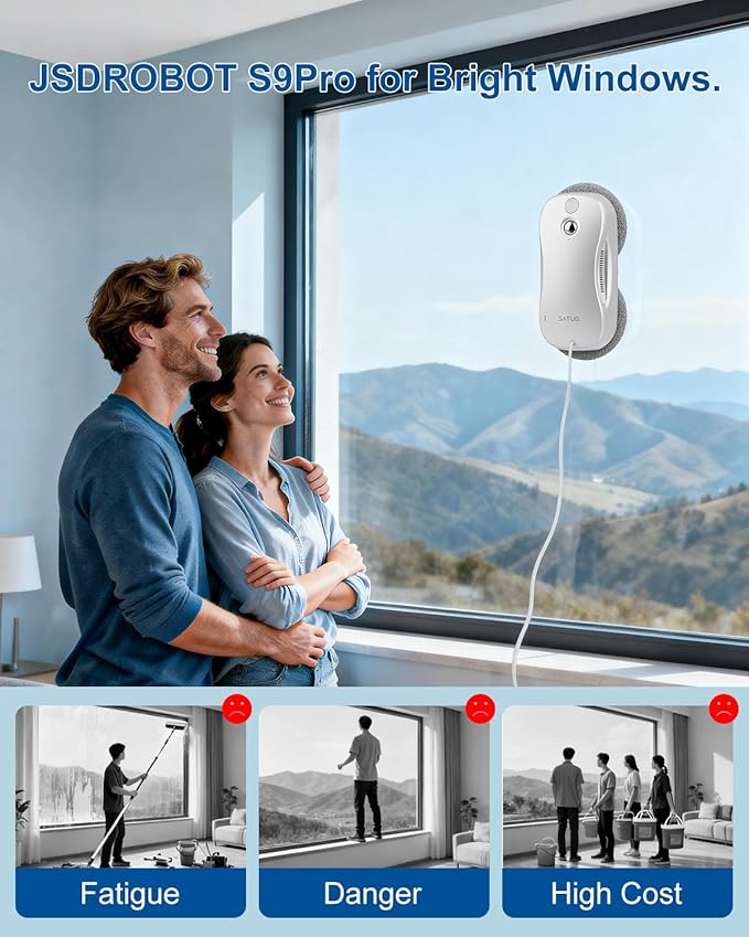 JSDROBOT S9PRO Window Cleaning Robot, Window Cleaner Robot - Image 2