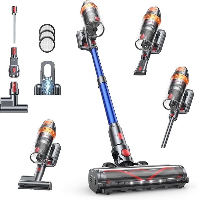 Cordless Vacuum Cleaner, 650W by CORDLESSVACUUMCLEANER
