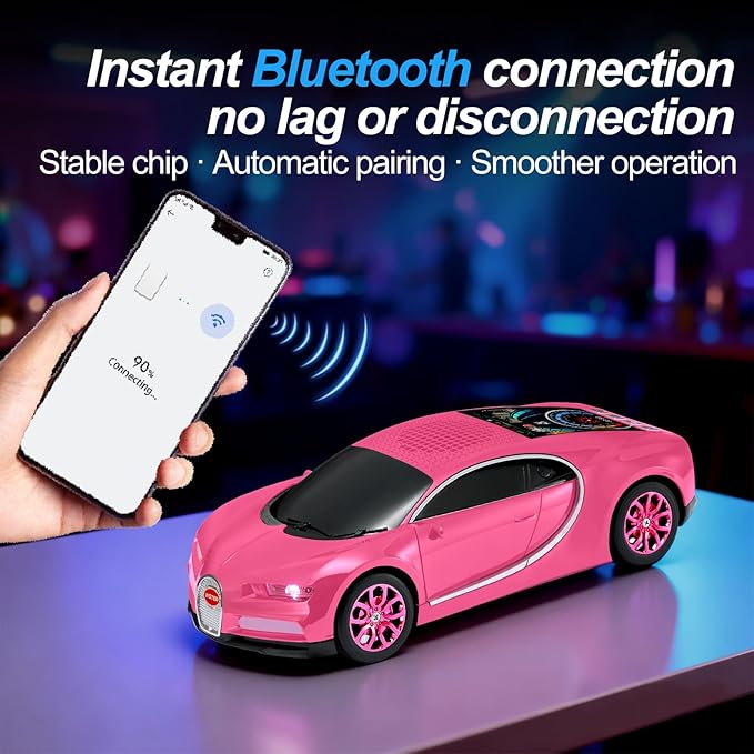 WSTER Luxury Sports Car Model Bluetooth Speaker - Image 2