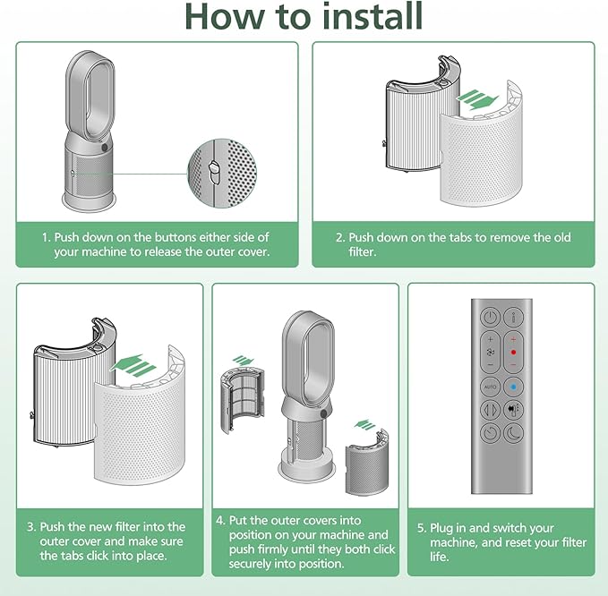 360 Combi Glass HEPA + Carbon Filter Replacement - Image 5