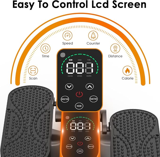 Under Desk Elliptical Machine for Senior Mini Elliptical Leg Exerciser - Image 3