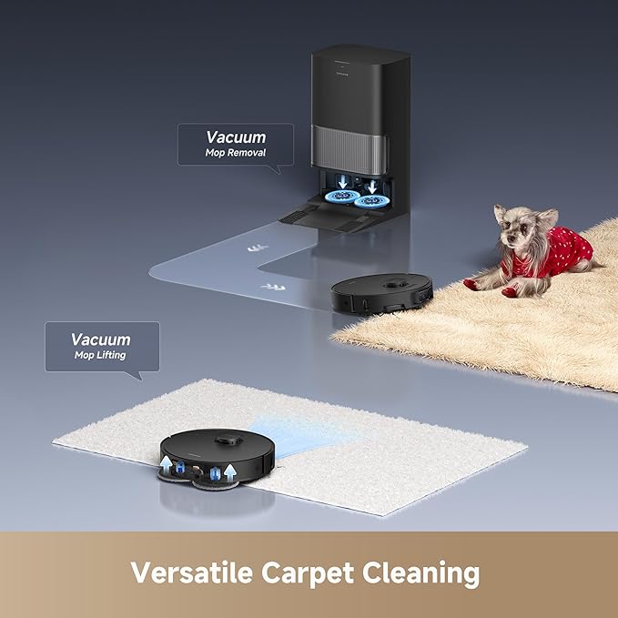 DREAME L40s Ultra Robot Vacuum and Mop, Auto-Empty, Mop Self-Cleaning, 9000Pa - Image 3