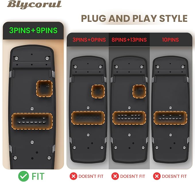 Blycorul Master Power Window Switch Driver Side - Image 5