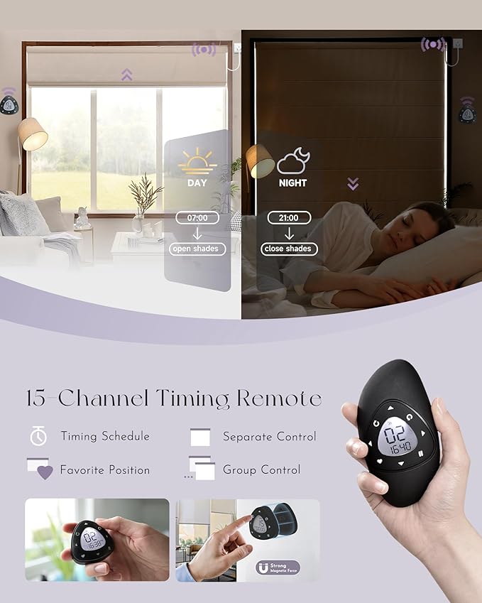 Graywind Smart Roman Shades Compatible - Image 4