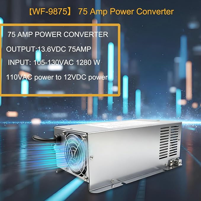 WF-9875 75 Amp Power Converter, WF-9875-AD, Replace - Image 2