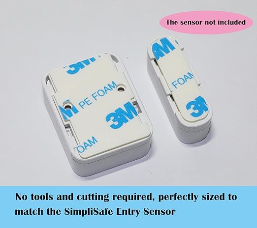 Replacement Adhesive for SimpliSafe Entry Sensors, No Cutting Needed - Image 2