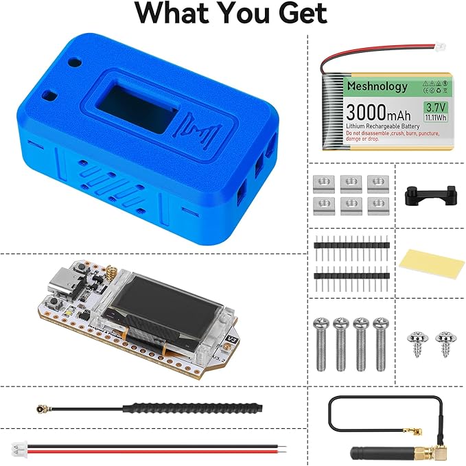 Meshnology 1 Set ESP32 LoRa V3 Module Board - Image 9