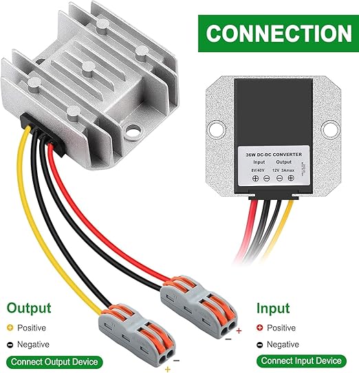 Gebildet Voltage Regulator Reducer DC 8V ~ 40V to 12V 3A 36W Converter- DC 36V - Image 5