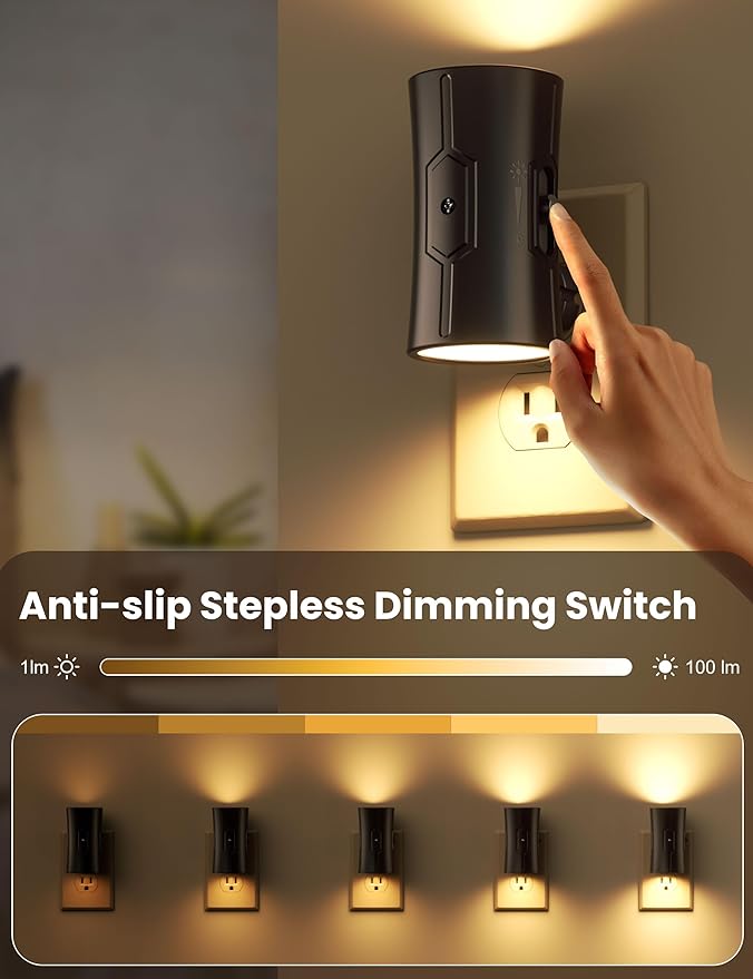 Sujeet LED Night Lights Plug into Wall, Bright Night Light, Dusk to Dawn Sensor - Image 3