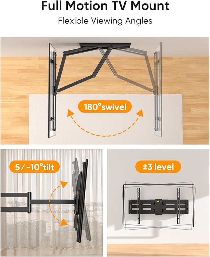 FORGING MOUNT Long Arm TV Wall Mount - Image 7