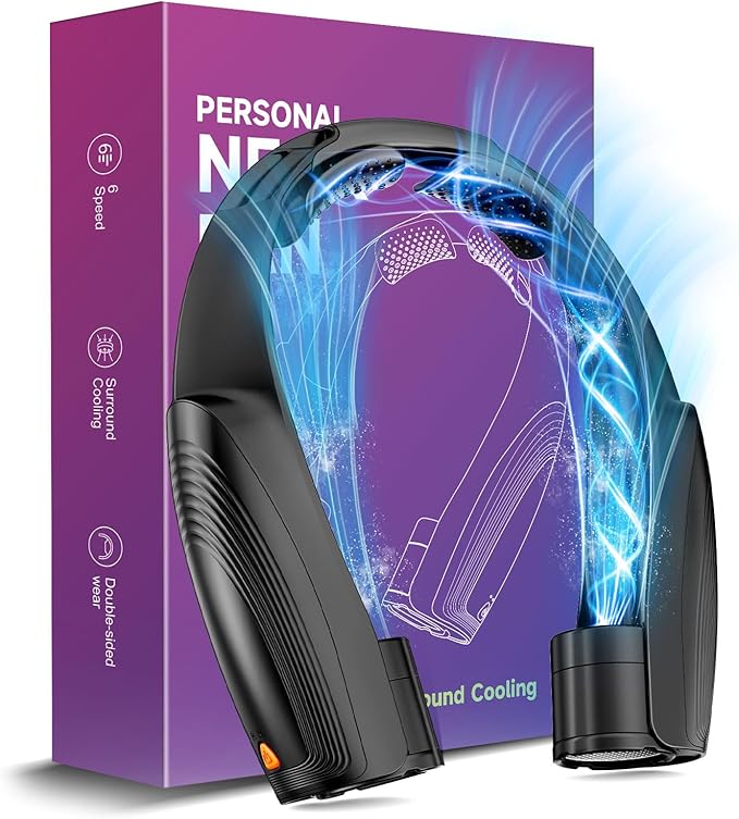 Slientspin Portable Neck Fan by Slientspin
