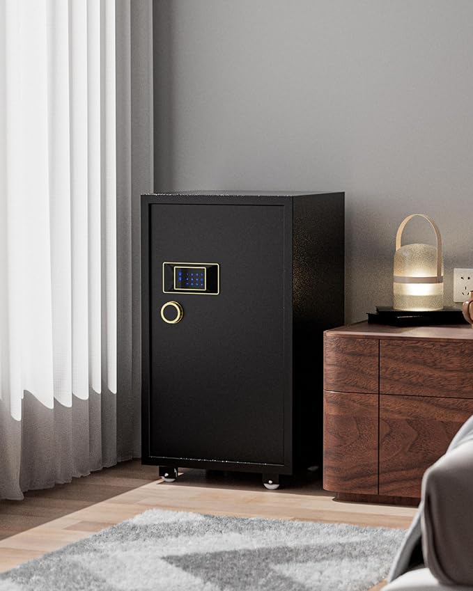 TIGERKING 7.2 Cu Ft Large Home Security Safe – Solid Steel Jewelry Cabinet - Image 8