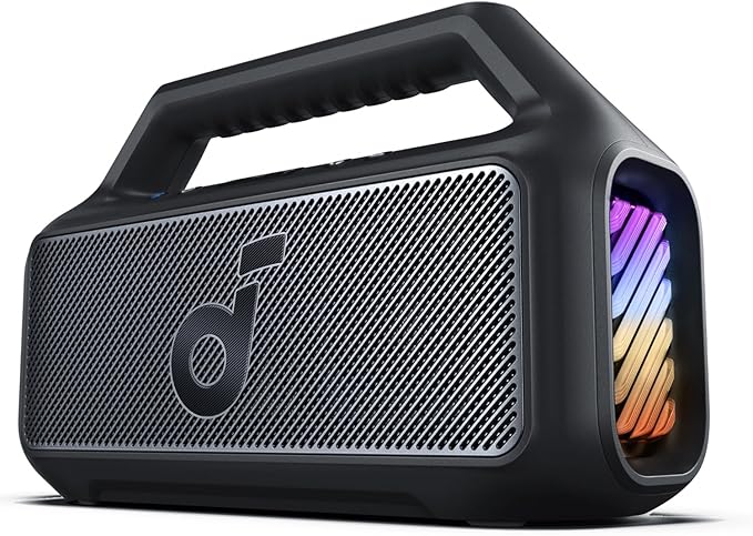 Soundcore Boom 2 by Anker, Outdoor Speaker, BassUp 2.0, 24H Playtime, IPX7 by soundcore