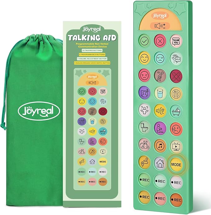 Joyreal AAC Device for Autism, Non Verbal Communication Tools for Speech by Joyreal