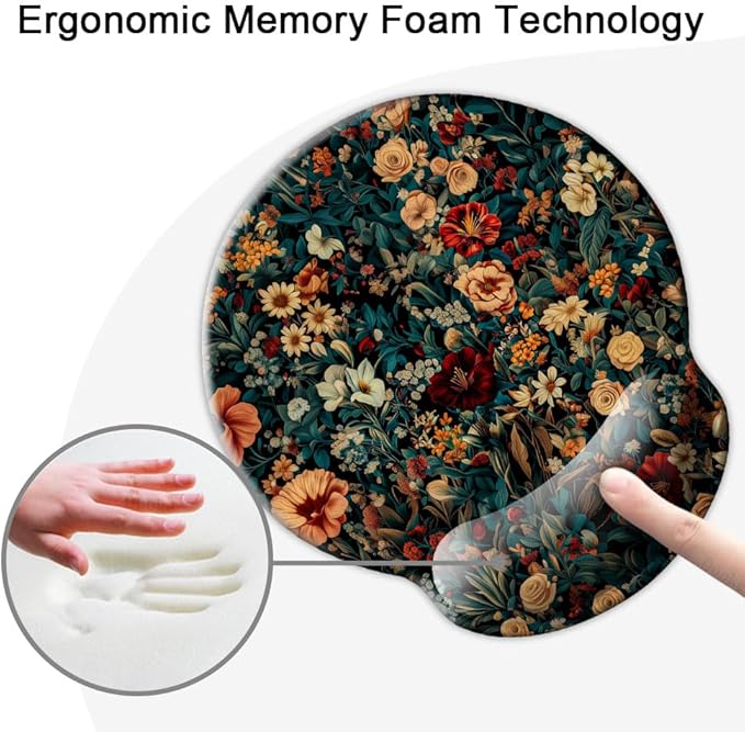 Ergonomic Mouse Pad with Wrist Support, Mouse Pad with Wrist Rest, Relieve - Image 4
