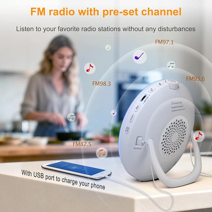 DreamSky Sunrise Alarm Clock Radio - Image 7